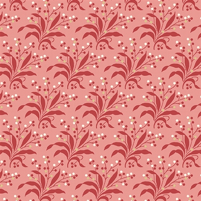 Sweet 16 A-9580-R Fern in Hot Pink by Edyta Sitar