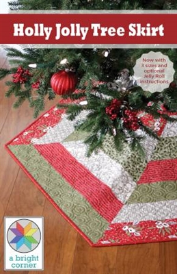 Holly Jolly Christmas Tree Skirt Pattern