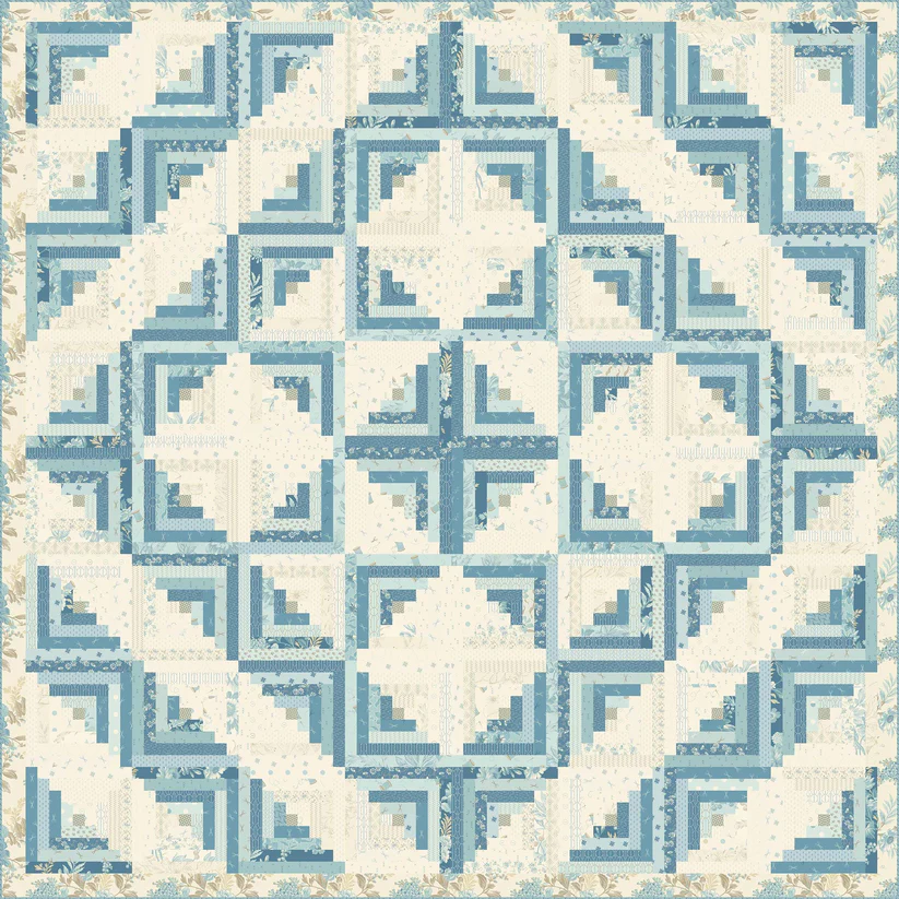 SEWING BIRD 6 Log Cabin Quilt Variations Pattern