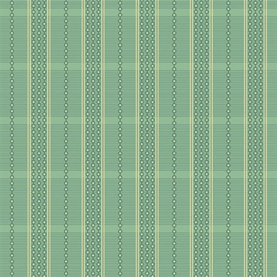 Oak Alley Fancy Plaid in Turquoise by Di Ford-Hall