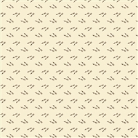 St. Leonard Helen Flying Arrows in brown on Cream by Max and Louise