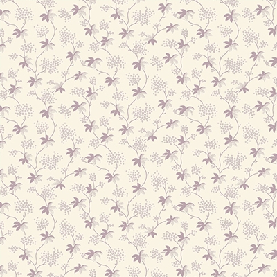 St. Leonard Julie Tropical Leaves in Violet by Max and Louise