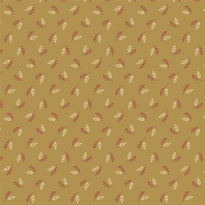 Super Bloom Fabric Hops in Dark Khaki & Mustard Gold