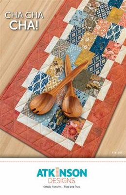 Cha Cha Cha Table Runner pattern from Atkinson Designs