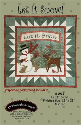 Let It Snow Quilt Pattern by Bonnie Sullivan