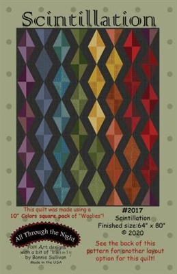 Scintillation Quilt Pattern by Bonnie Sullivan