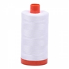 Aurifil Thread: Mako Cotton Thread Solid White