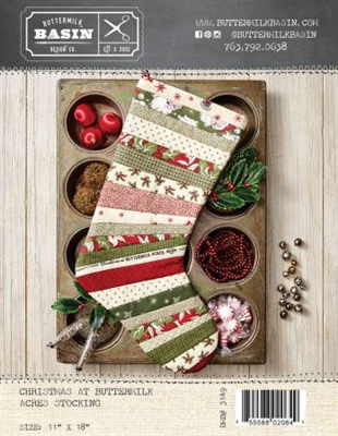 Christmas At Buttermilk Acres Stocking Pattern