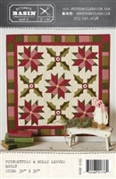 Poinsettias & Holly Quilt Pattern from Buttermilk Basin