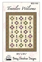 Travelers Welcome Quilt Pattern by Betsy Chutchian