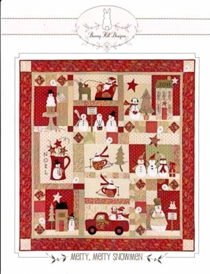 Merry, Merry Snowman Quilt Pattern from Bunny Hill