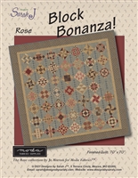 Block Bonanza Quilt Pattern - Rose