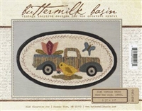 Mini Vintage Truck Thru The Year Quilt Pattern - April