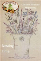 Nesting Time Embroidery Pattern by  Crabapple Hill Studio