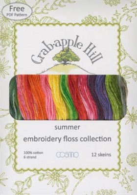 Lecien Crabapple Hill Summer12 Skein Floss Collection