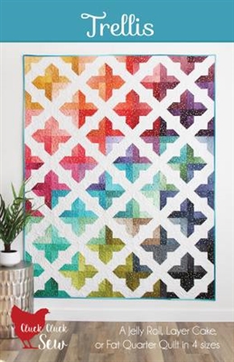 Trellis Quilt Pattern by Cluck Cluck Sew