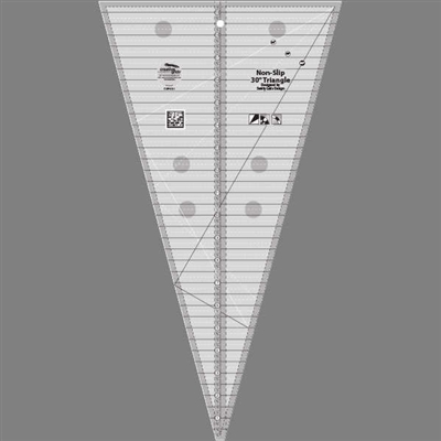 ADDED SHIPPING FEES: Creative Grids 30 Degree Triangle Ruler CGRSG1