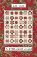 Les Fleurs Quilt Pattern by Coach House Designs
