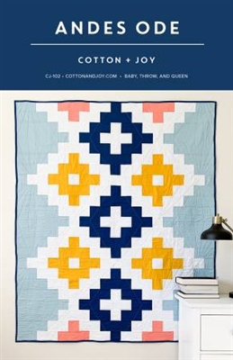 Andes Ode Quilt Pattern from Cotton & Joy