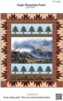 Eagle Mountains Quilt Panel Pattern by Castilleja Cotton