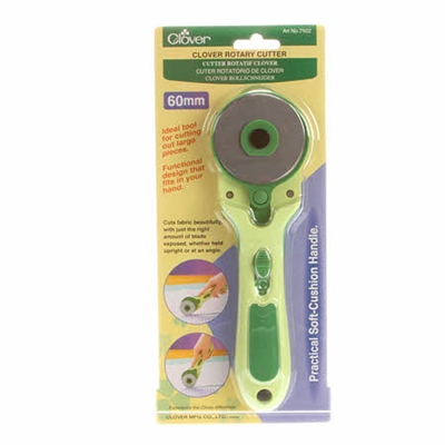 CLOVER 60 mm Soft Grip Rotary Cutter