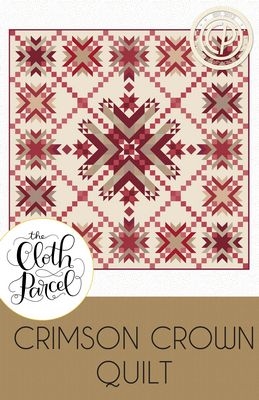 Crimson Crown Quilt Pattern by Cloth Parcel