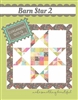 Barn Star Quilt Pattern # 2 by Corriander Quiltss