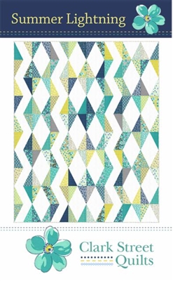 Summer Lightening Quilt Pattern from Clark Street Quilts