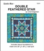 Little Bits Double Feathered Star Paper Piecing Pattern