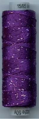 Dazzle 50 Yard Mini Spool of Sue Spargo's Dazzle Thread Sparkling Grape