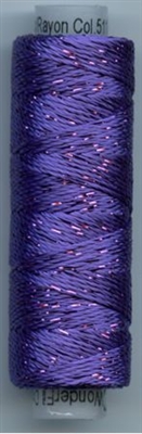 Dazzle 50 Yard Mini Spool of Sue Spargo's Dazzle Thread Prism Violet