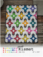 Fierce Kismet Quilt Pattern from Eye Candy Quilts