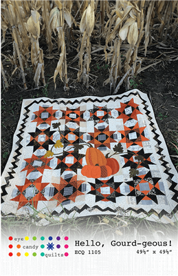 Hello Gourd-Geous Quilt Pattern from Eye Candy Quilts