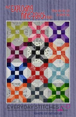 The Exploding Nine Patch Quilt Pattern