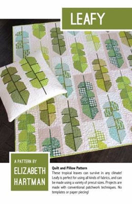 COMING SOON:  Leafy Quilt Pattern by Elizabeth Hartman