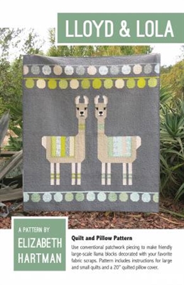 Lloyd & Lola Llama Quilt Pattern by Elizabeth Hartman