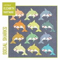 Social Sharks Quilt Pattern by Elizabeth Hartman