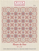 FLEURS DE FETE Quilt Pattern by French General