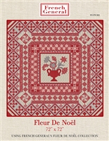 Fleur De Noel Quilt Pattern by French General