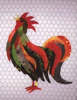 Rock That Radical Rooster Applique Quilt Pattern