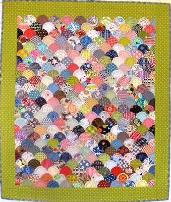 Clamshells Quilt Pattern & Acrylic Template by Irene Blanck