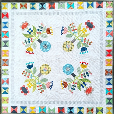 Say it With Flowers Quilt Pattern by Irene Blanck