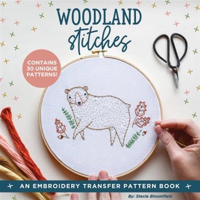 Woodland Stitches Embroidery Book from Gingiber