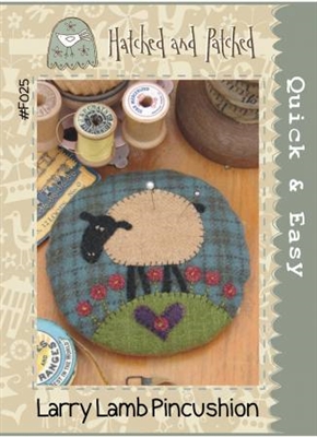Larry Lamb Pin Cushion Pattern by Hatched and Patched