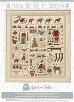 The Santa The Tree The Turkey and Me Quilt Pattern by Hatched and Patched