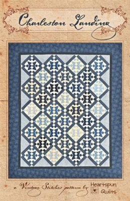 Charlestown Landing Quilt Pattern by Heartspun Quilts