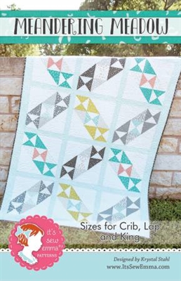 Meandering Meadow Quilt Pattern from It's Sew Emma