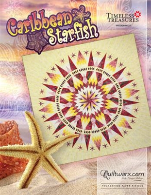 Caribbean Starfish Quilt Pattern by Judy Niemeyer