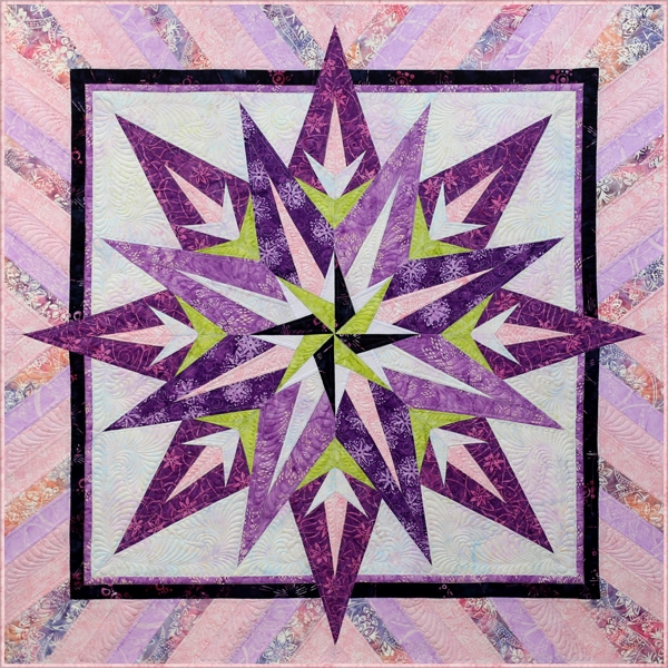 Trifari Jewels Quilt Pattern by Judy Niemeyer- A Tonga Batik Foundation ...