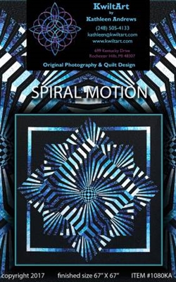 Spiral Motion Quilt Pattern